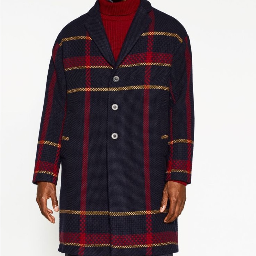 Zara Cashmere Wool Oversize Unisex Coat